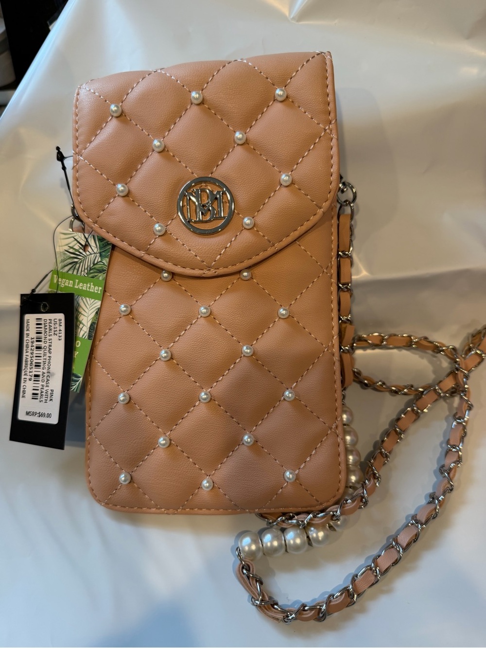 Badgley Mischka Pink Crossbody NWT